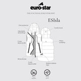 EuroStar Damenweste ESIsla Elderberry HW25