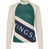 Kingsland Damen Shirt L/S Beige/Grün KLNatasha FS25