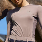 Kingsland Damen Trainingsshirt KLLea Brown Iron FS26