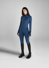 Aztec Diamond Define cropped fitted Jacket Azul