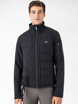 Equiline Herren Softshell Jacke Airbag kompatibel Black HW25