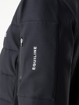 Equiline Herren Softshell Jacke Airbag kompatibel Black HW25