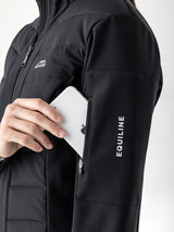 Equiline Damenjacke Entrec Airbag kompatibel Black HW25