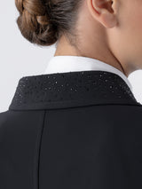 Equiline Damen Turnier Frac Aurora Strass Black