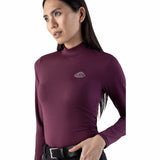 Equiline Damenshirt L/S Geco Amaranth HW25