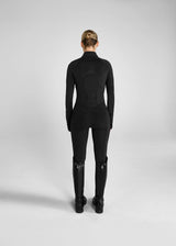 Aztec Diamond Define cropped fitted Jacket Black