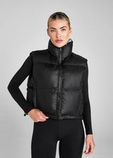 Aztec Diamond ärmellose Weste Multi-Way Black