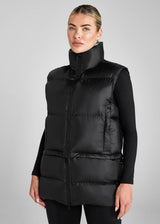 Aztec Diamond ärmellose Weste Multi-Way Black