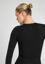 Aztec Diamond Premium Longsleeve Sculpt Top Black