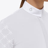 Cavalleria Toscana Damen Jersey Langarm Turniershirt Mini Orbit