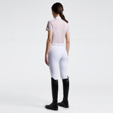 Cavalleria Toscana Damen Turniershirt S/S Perforated Inserts FS26 Light pink