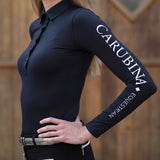 Carubina Equestrian Longsleeve Shirt CASOFIA Black