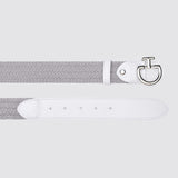 Cavalleria Toscana Damengürtel elastic Clasp FS26 Grey/ White