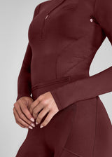 Aztec Diamond Core long sleeve Baselayer Cherry