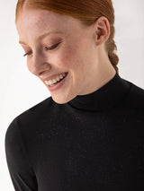 Equiline Damenshirt Careng Black Glitter HW24
