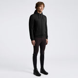 Cavalleria Toscana Herrenpullover Cotton Zip Hoodie HW26 Black