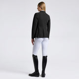 Cavalleria Toscana Damen Turniersakko Raw Cut Black FS25