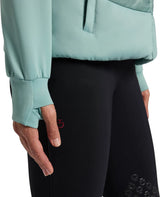 Cavalleria Toscana Damen Hooded Down Padded Nylon Jacket light Green FS25
