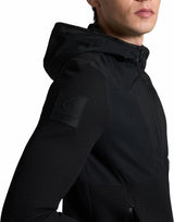 Cavalleria Toscana Herrenjacke Tech Knit Softshell FS26 Black