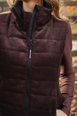 Equiline Damenweste EQSIT AW26 Cocoa Powder