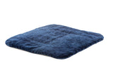 Mattes Hundebett Samt Navy/ Lammfell Navy HW25