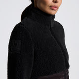 Cavalleria Toscana Damenjacke Teddy Fleece + Nylon Black HW25