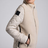 Cavalleria Toscana Damen Teddy Fleece Jacket HW26 Beige