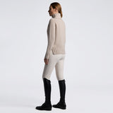 Cavalleria Toscana Damen Pullover Pure Wool Turtleneck HW26 Rainy Day