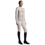 Cavalleria Toscana Damen Pullover Pure Wool Turtleneck HW26 Muster