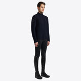 Cavalleria Toscana Herren Lambswool Half Zip Navy HW24