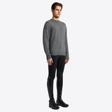 Cavalleria Toscana Herren Pure Wool Crew Neck Sweater HW24
