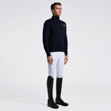 Cavalleria Toscana Herren Pullover Merion Half Zip FS26 Navy