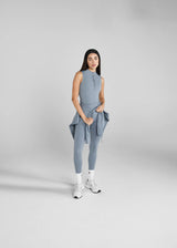 Aztec Diamond Core sleevless Base Layer Ash Blue