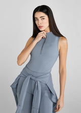 Aztec Diamond Core sleevless Base Layer Ash Blue