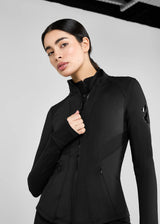 Aztec Diamond fitted Jacket Black
