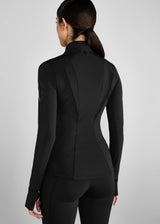 Aztec Diamond fitted Jacket Black
