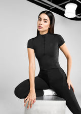 Aztec Diamond Core short sleeve Baselayer Black