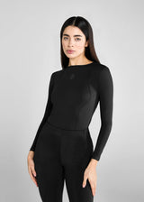 Aztec Diamond core Tech Tee L/S Black