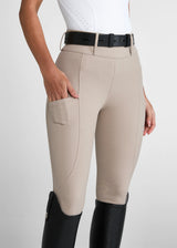 Aztec Diamond Compression Breeches Fullgrip Beige