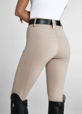 Aztec Diamond Compression Breeches Fullgrip Beige