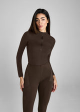 Aztec Diamond Core long sleeve Baselayer Mocha
