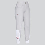 Cavalleria Toscana Damen Reithose American Fullgrip LightGrey FS25