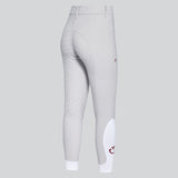 Cavalleria Toscana Damen Reithose American Fullgrip LightGrey FS25