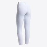 Cavalleria Toscana Damen Reitleggins Full Grip White FS25