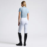 Cavalleria Toscana Damen Jersey S/S Training Polo w/Tufted Logo