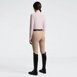 Cavalleria Toscana Damen Shirt L/S Perforated Inserts L/S FS26 soft pink