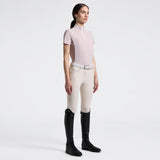 Cavalleria Toscana Damen Trainingsshirt w/ Piping S/S FS26 light pink