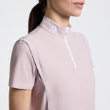Cavalleria Toscana Damen Trainingsshirt w/ Piping S/S FS26 light pink