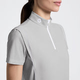 Cavalleria Toscana Damen Trainingsshirt w/ Piping S/S FS26 light green