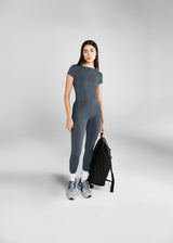 Aztec Diamond core Tech Tee Petrol